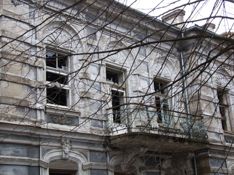 Karosta ruined building