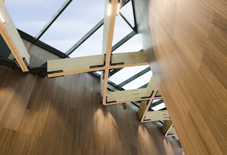 Knowledge Cente at St Olavs Hospital in Trondheim , Norway, by Ratio Architects and Nordic Office of Architecture