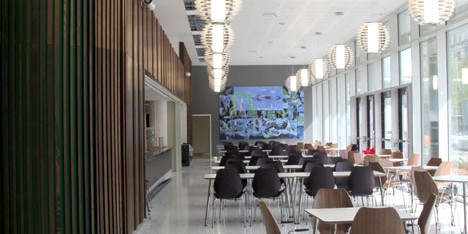Knowledge Cente at St Olavs Hospital in Trondheim , Norway, by Ratio Architects and Nordic Office of Architecture