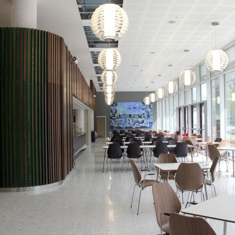 Knowledge Cente at St Olavs Hospital in Trondheim , Norway, by Ratio Architects and Nordic Office of Architecture
