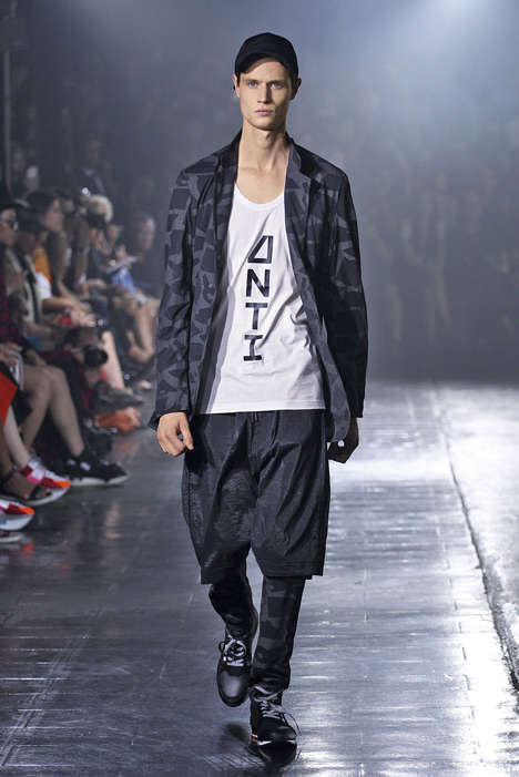 Meaningless Excitement SS14 collection by Y-3 and Peter Saville