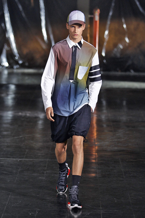 Meaningless Excitement SS14 collection by Y-3 and Peter Saville