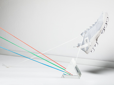 On running trainers by Thilo Alex Brunner