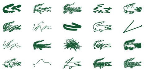 Peter Saville holiday collector polo shirts for Lacoste