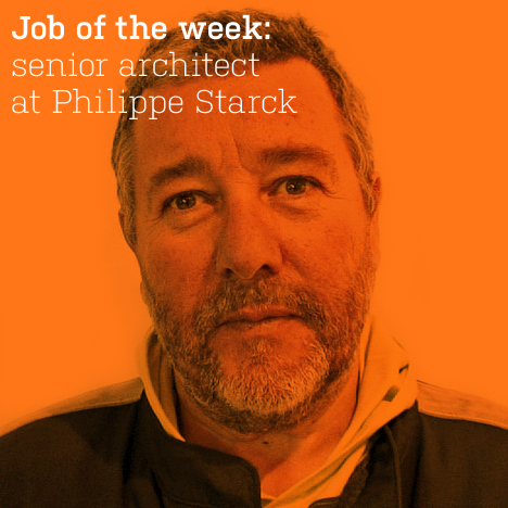 Job of the week: senior architect at Philippe Starck