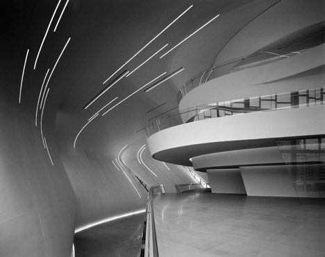 Heydar Aliyev Centre by Zaha Hadid photographed by Hélène Binet