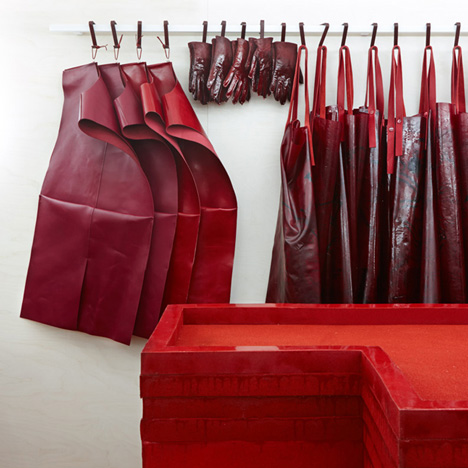 Studio Toogood installation for Hermes Petit h