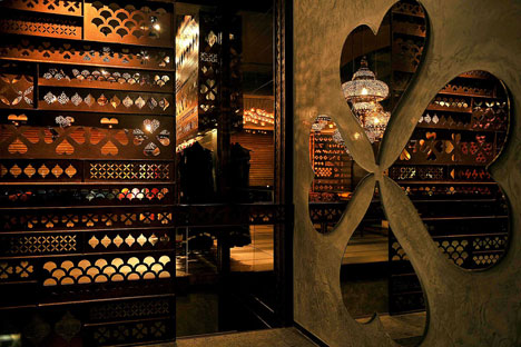 Tashya bridal wear store in Chandigarh, India, by Charged Voids