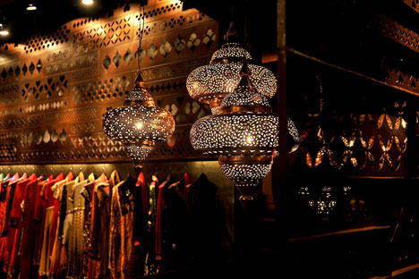 Tashya bridal wear store in Chandigarh, India, by Charged Voids