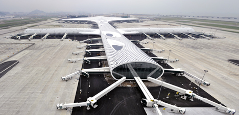Terminal 3 at Shenzhen Bao'an International Airport by Studio Fuksas