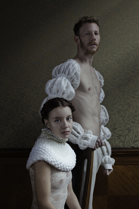 Threads for Cockaigne fashion collection for a medieval tale by Martijn van Strien