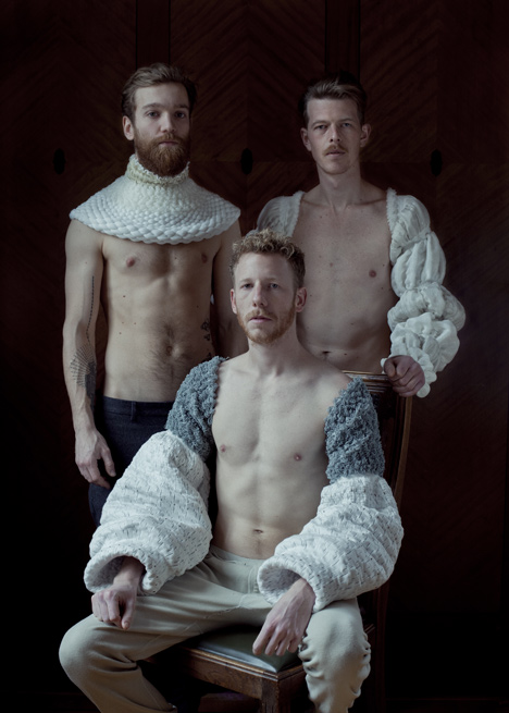 Threads for Cockaigne fashion collection for a medieval tale by Martijn van Strien