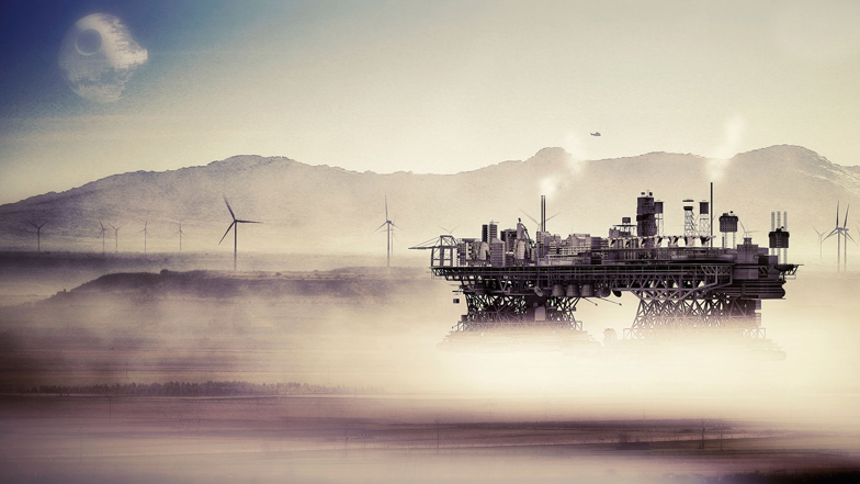Very Large Structure by Manuel Domínguez is a giant city on wheels