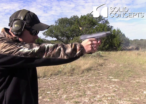 Worlds first 3D-printed metal gun 1911 successfully fired Solid Concepts