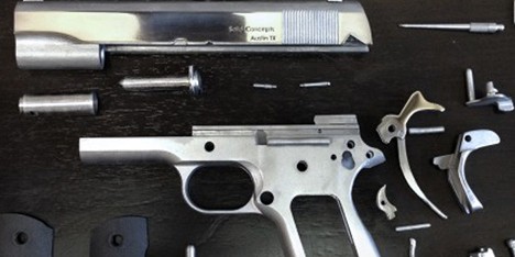 Worlds first 3D-printed metal gun 1911 successfully fired Solid Concepts