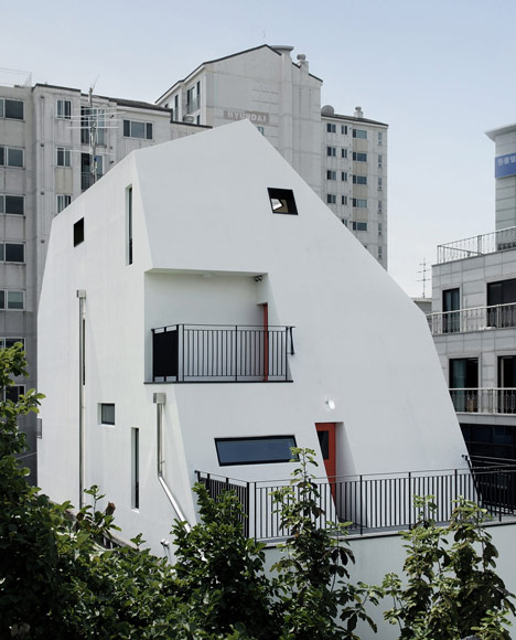 YOAP White House apartment block in Seoul by Design Band YOAP