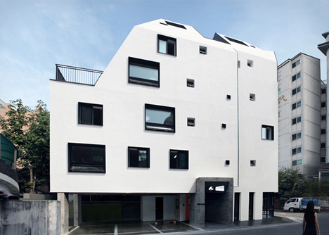 YOAP White House apartment block in Seoul by Design Band YOAP