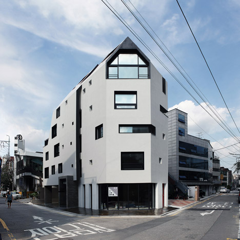 YOAP White House apartment block in Seoul by Design Band YOAP
