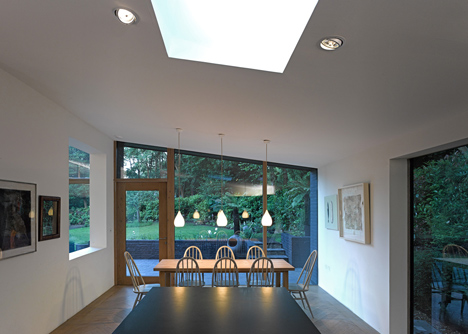 Aperture in the Woods, High Bois Lane by Takero Shimazaki and Charlie Luxton