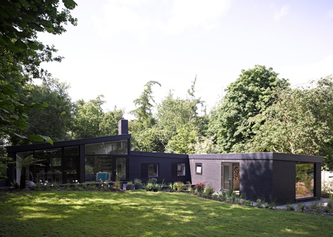 Aperture in the Woods, High Bois Lane by Takero Shimazaki and Charlie Luxton