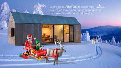Begona Camunas christmas card