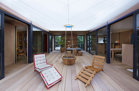 Charlotte Perriand La Maison au bord de leau Louis Vuitton at Design Miami 2013_dezeen_1