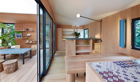 Charlotte Perriand La Maison au bord de leau Louis Vuitton at Design Miami 2013_dezeen_12