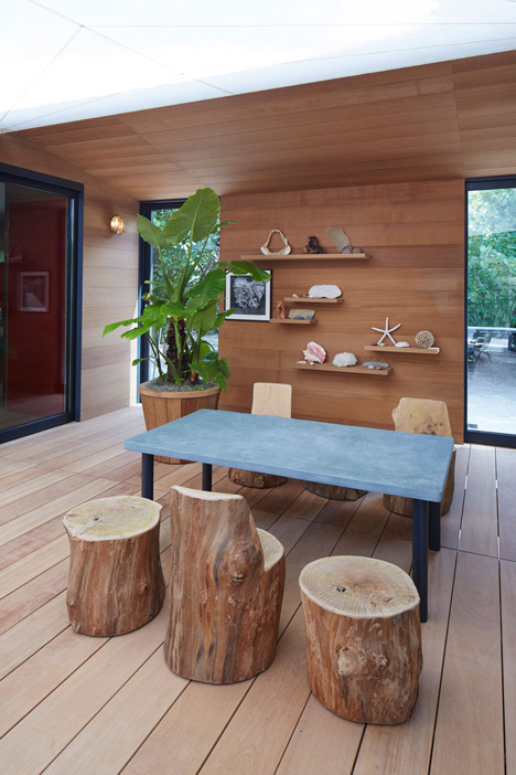 Charlotte Perriand La Maison au bord de leau Louis Vuitton at Design Miami 2013_dezeen_15