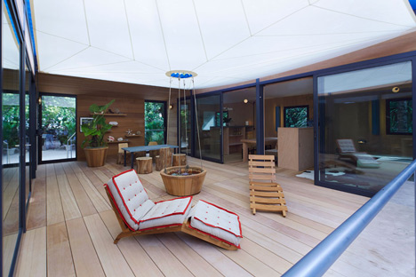 Charlotte Perriand La Maison au bord de leau Louis Vuitton at Design Miami 2013_dezeen_18