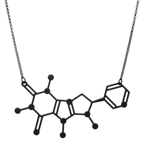 Coffee and Cigarettes necklace_Designer Drugs By Aroha Silhouettes