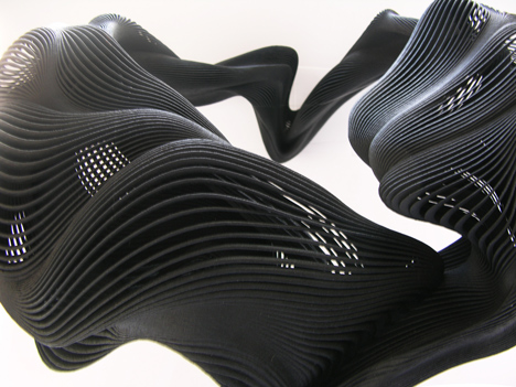 Kinesis 3D-printed body adornments by Daniel Widrig
