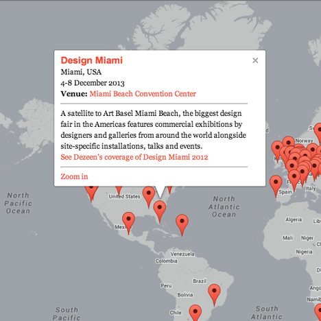 Dezeen Guide update Design Miami