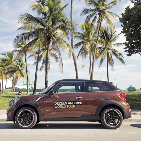 Our MINI Paceman in Miami