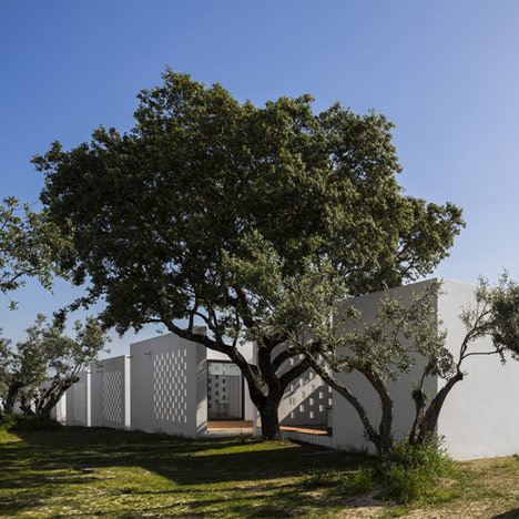 Cork-clad Ecork Hotel in Portugal by José Carlos Cruz