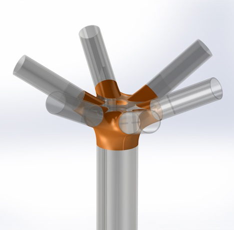 First architectural application of 3D printing Adrian Priestman 6 Bevis Marks dezeen