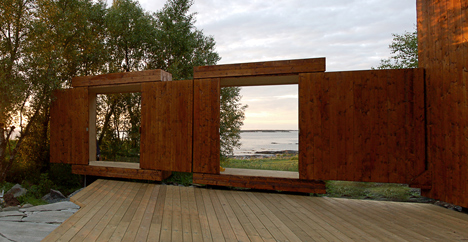 Hustadvika Tools, annex and tool shed by Rever & Drage Architects