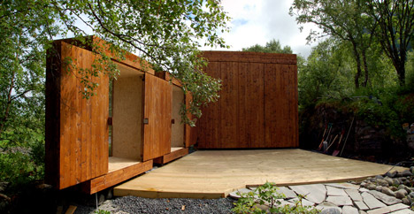 Hustadvika Tools, annex and tool shed by Rever & Drage Architects