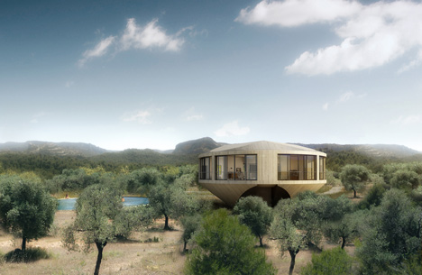 Round House by Johnston Marklee for Solo Houses