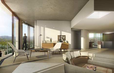 Round House by Johnston Marklee for Solo Houses