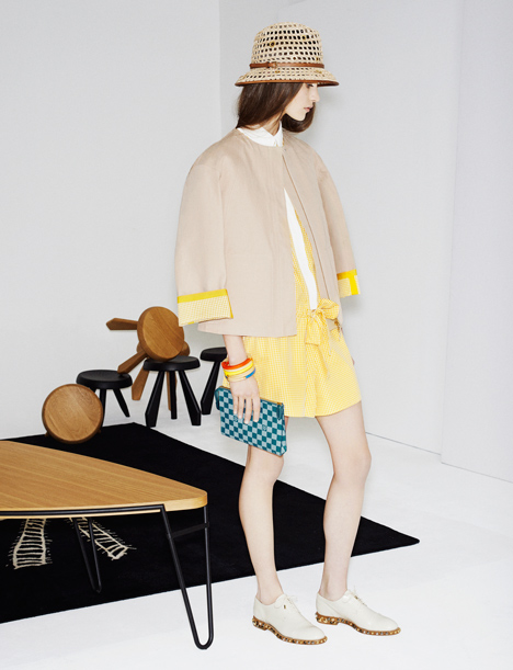 Louis Vuitton SS14 Icones fashion collection influenced by Charlotte Perriand