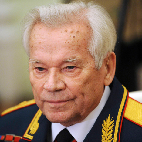 Mikhail Kalashnikov portrait