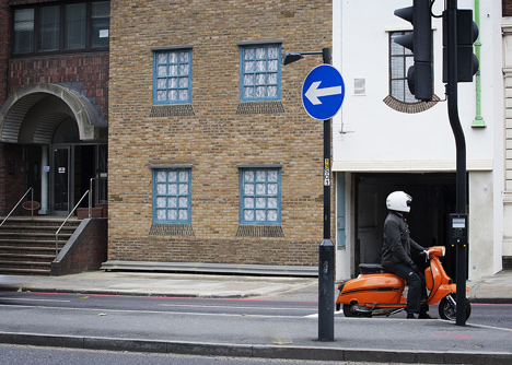 Miner on the Moon by Alex Chinneck is an upside-down building in London