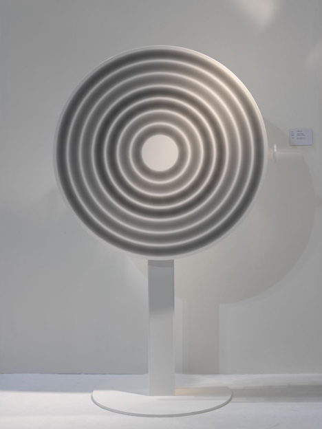 Optical illusions created by spinning marble disks by Raffaello Galiotto for Lithos Design