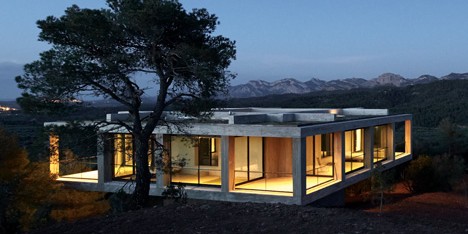 Pezo von Ellrichshausen's Casa Pezo is first of 12 architect-designed dream houses