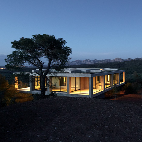 Pezo von Ellrichshausen's Casa Pezo is first of 12 architect-designed dream houses