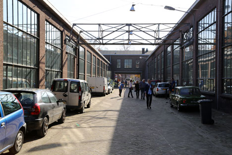 Piet Hein Eek's studio in Eindhoven