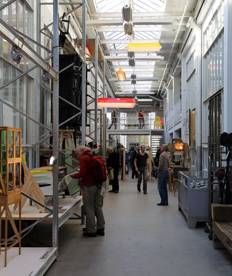 Piet Hein Eek's studio in Eindhoven