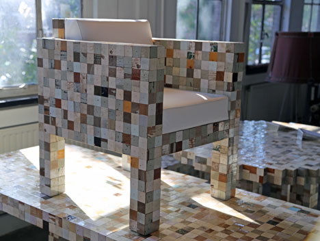 Waste Waste 40x40 by Piet Hein Eek'