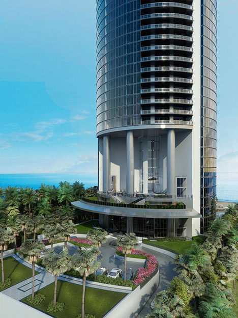 Porsche Design Tower in Miami