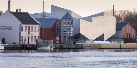 COBE and Transform complete the zigzagging Porsgrunn Maritime Museum